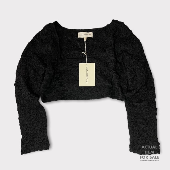 MARA HOFFMAN Kiyoko Popcorn Textured Top - Picture 5 of 8